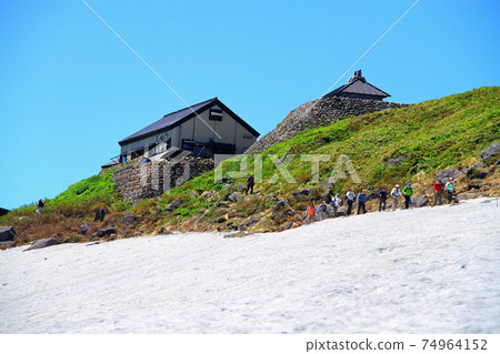 100 Famous Mountains of Japan Summer Gassan Shrine Main Shrine 74964152