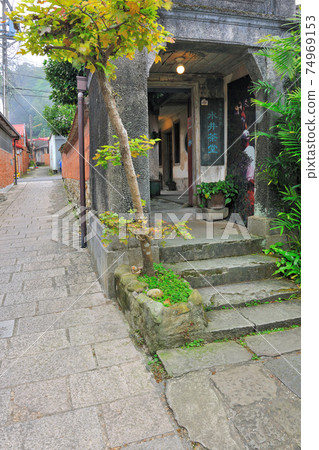 北埔老街,北埔老聚落,老街,新竹縣,北埔鄉,北埔,商店,茶館,泡茶,水井茶堂 74969153