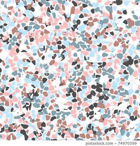 Terrazzo Vector Seamless Pattern, Stone Flooring, Texture Background Terrazzo Vector Seamless Pattern, Stone Flooring, Texture Background 74970399