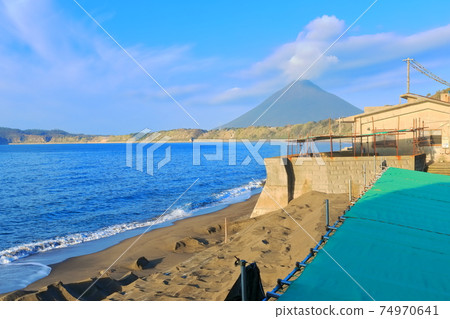 [鹿兒島縣]砂蒸氣浴和海夢岳火山 74970641