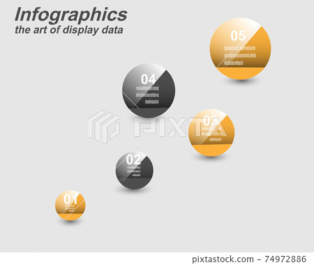 Infographic display template. Idea to display information, ranking and statistics. Infographic display template. Idea to display information, ranking and statistics. 74972886