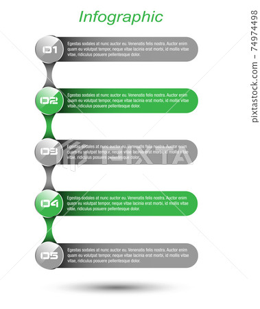 Infographics banners for web layout. 74974498