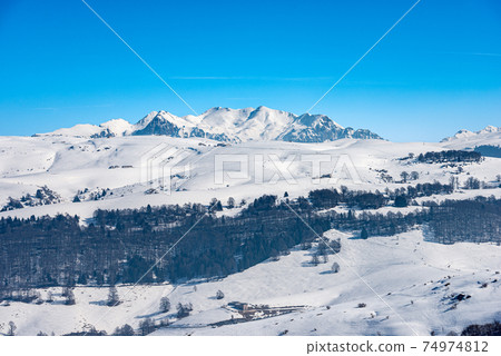 Lessinia High Plateau and the Mountain range of the Monte Carega - Trentino and Veneto Italy Lessinia High Plateau and the Mountain range of the Monte Carega - Trentino and Veneto Italy 74974812