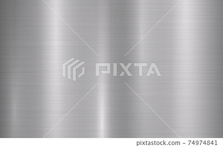 Texture panorama of silver metal with reflection Texture panorama of silver metal with reflection 74974841