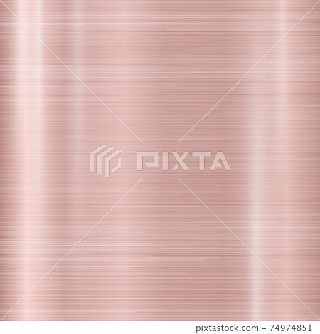 Red metal panorama texture with reflection - illustration 74974851