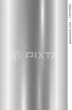 Texture panorama of silver metal with reflection Texture panorama of silver metal with reflection 74974883