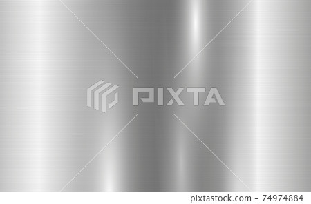 Texture panorama of silver metal with reflection Texture panorama of silver metal with reflection 74974884