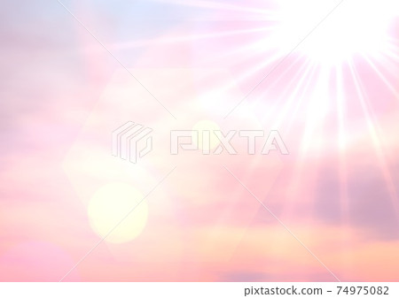 太陽 陽光 早晨的陽光 日出 日落 鏡頭光暈 背景壁紙 插圖素材 圖庫