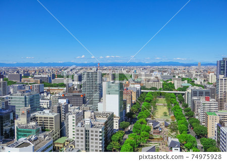 電視塔和天文台的景色<愛知縣名古屋市> 電視塔和天文台的景色<愛知縣名古屋市> 74975928