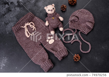 Woolen thread clearance teddy bear