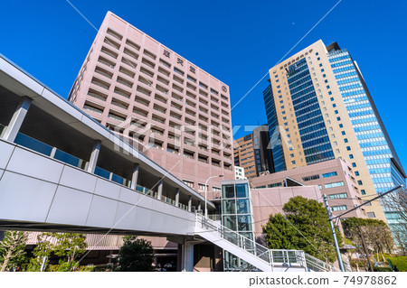View of Tokyo cityscape of Japan, such as Juntendo University and Tokyo Medical and Dental University View of Tokyo cityscape of Japan, such as Juntendo University and Tokyo Medical and Dental University 74978862