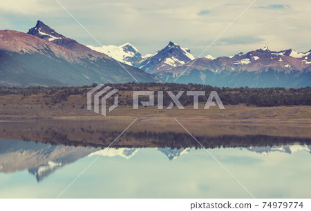 Lake in Patagonia Lake in Patagonia 74979774