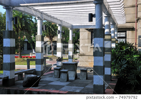 台北市,松山,松山文創園區,涼亭,建築,文化 台北市,松山,松山文創園區,涼亭,建築,文化 74979792