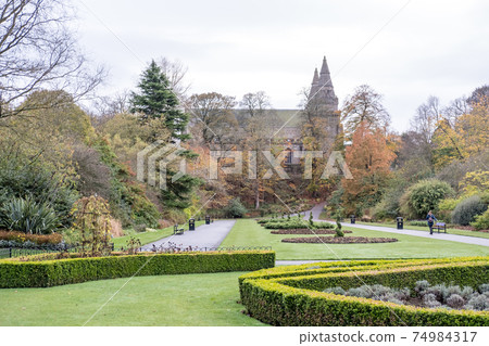 St Machar's Cathedral, a church in Aberdeen, Scotland. It is located to the north of the city centre. St Machar's Cathedral, a church in Aberdeen, Scotland. It is located to the north of the city centre. 74984317