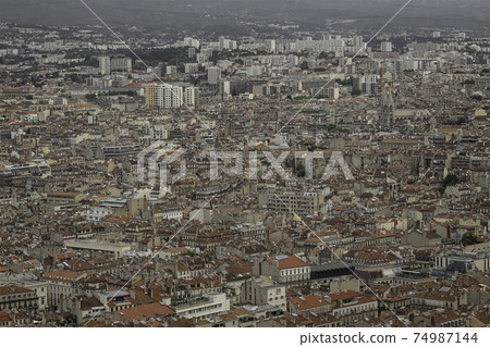 Marseille is a city of a thousand colors, seen from the rooftops Marseille is a city of a thousand colors, seen from the rooftops 74987144