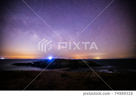 《Iki Island, Nagasaki Prefecture》 From Ohama Beach to Iki Otoshima Lighthouse and the Milky Way 74989328