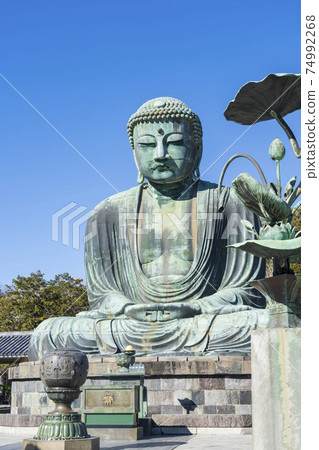[National Treasure] Great Buddha of Kamakura 74992268