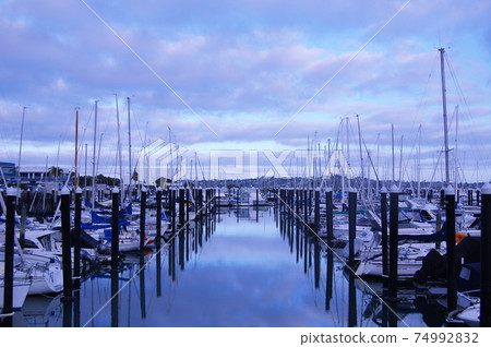 New Zealand Halfmoon Bay Harbor New Zealand Halfmoon Bay Harbor 74992832