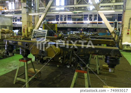 Railroad bogie frame Amirai General Vehicle Station Railroad bogie frame Amirai General Vehicle Station 74993017