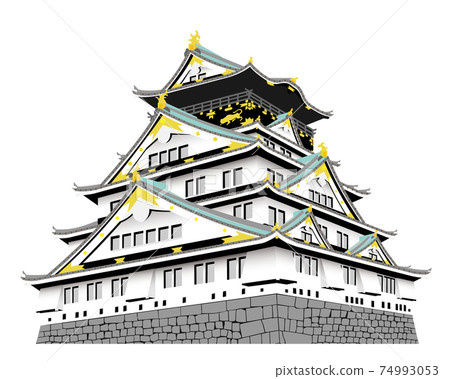 大阪城（大阪城）城堡塔 74993053