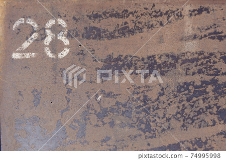 Iron plate material, texture image 74995998