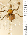 Chandelier and piggy bank Chandelier and piggy bank 74996144