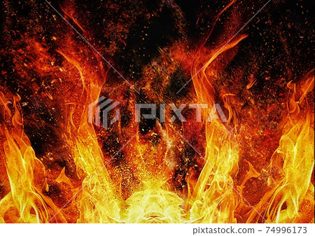 燃燒的火焰 74996173