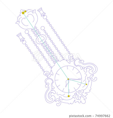 88 Constellation Series A-Constellation picture and constellation line on white background-Horologium 74997662
