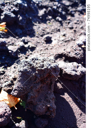 Object of worship and source of art-Mt. Fuji 5th station surface 74998195