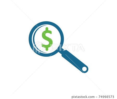 magnifier icon logo vector illustration design magnifier icon logo vector illustration design 74998573