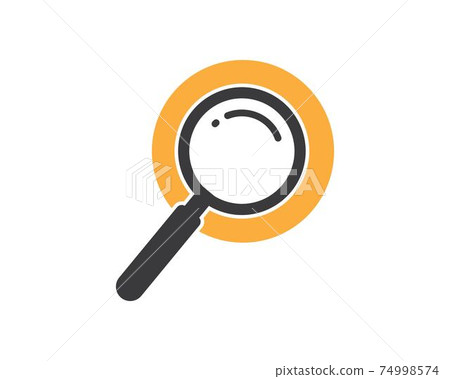 magnifier icon logo vector illustration design magnifier icon logo vector illustration design 74998574