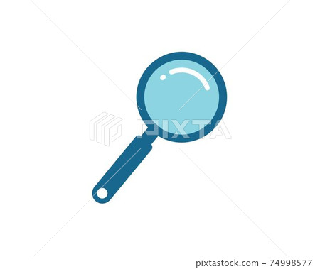 magnifier icon logo vector illustration design magnifier icon logo vector illustration design 74998577