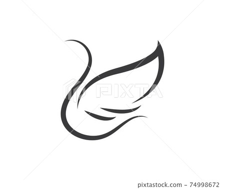 wings logo symbol icon vector illustration wings logo symbol icon vector illustration 74998672