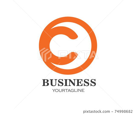 c Letter Logo Business Template Vector - Stock Illustration [74998682 ...