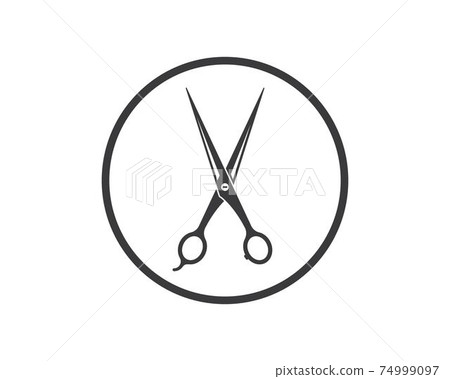 scissor icon logo vector illustration scissor icon logo vector illustration 74999097