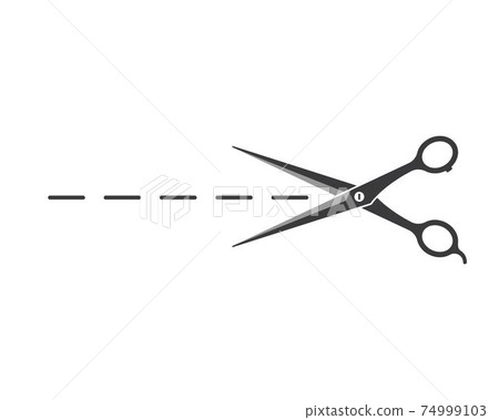 scissor icon logo vector illustration scissor icon logo vector illustration 74999103