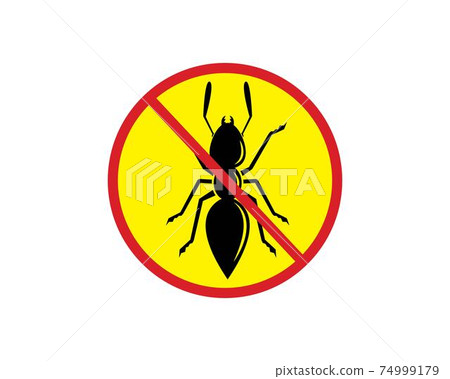 Ant icon vector illustration design 74999179