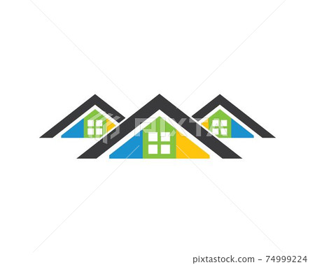 house,bulding paint logo icon vector illustration house,bulding paint logo icon vector illustration 74999224