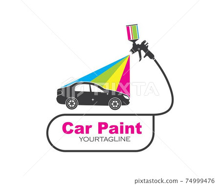 car paint logo icon illustration vector car paint logo icon illustration vector 74999476