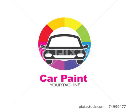 car paint logo icon illustration vector car paint logo icon illustration vector 74999477