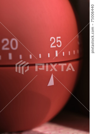 Close Up Of A Kitchen Egg Timer Close Up Of A Kitchen Egg Timer 75006440