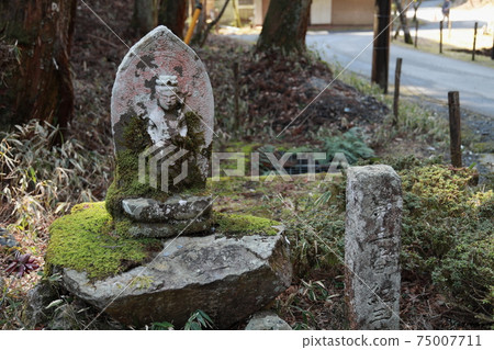 橫山中堂旁邊的石佛像,比叡山延歷寺 橫山中堂旁邊的石佛像,比叡山延歷寺 75007711
