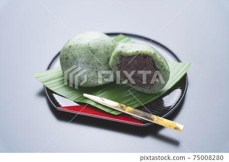 usa麻年糕，艾草年糕，日本甜點 75008280