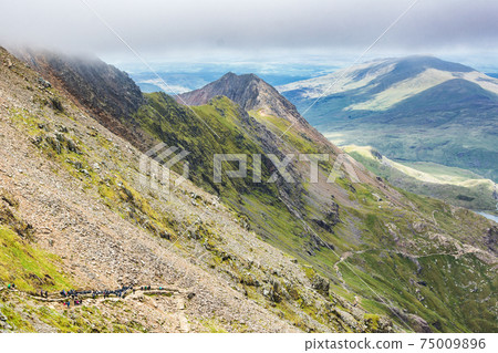 Beautiful mountains in North Wales, United Kingdom Beautiful mountains in North Wales, United Kingdom 75009896