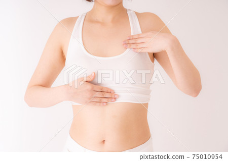 Breast cancer self-check image 75010954