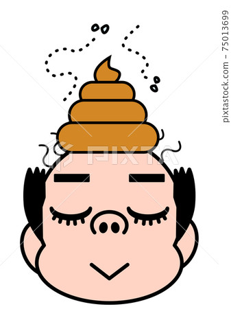 Bald, deformed, poop, shit, feces, makiguso, stool, toilet, toilet, smell, dirty, 75013699