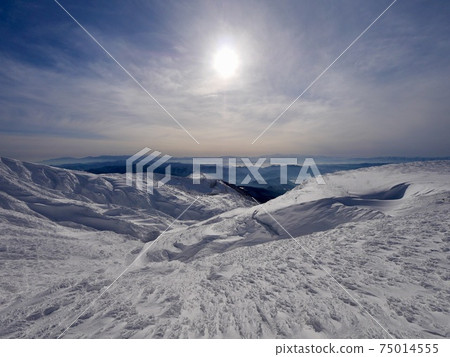 藏王山和仲冬的陽光 藏王山和仲冬的陽光 75014555