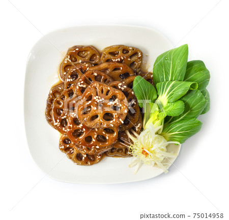 Braised Lotus Roots (Yeon Geun Jorim) 75014958
