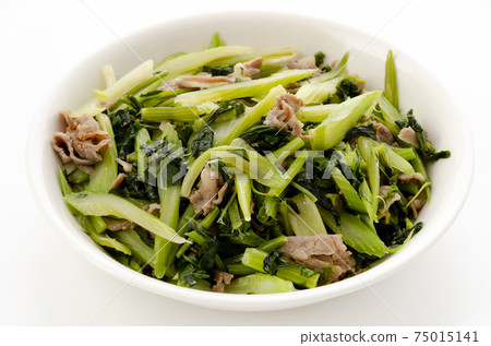Stir-fried celery and pork Stir-fried celery and pork 75015141