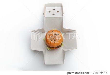 Yummy craft burger and delivery of junk food Yummy craft burger and delivery of junk food 75019464